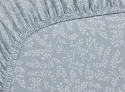 Sale Pip Studio Spannbettlaken Leafy Grau Blau