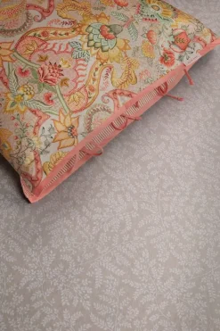 Discount Pip Studio Spannbettlaken Leafy Khaki Beige