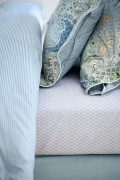 Discount Pip Studio Spannbettlaken Thousand Leaves Blau