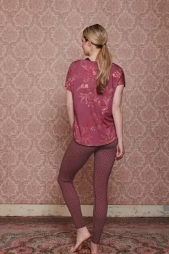 Outlet Pip Studio Sport Top Kurze Armel Isola Rosa