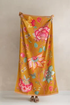 Pip Studio Strandtuch Pip Flowers Gelb
