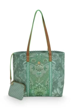 Sale Pip Studio Tasche Medium Kyoto Festival Grun