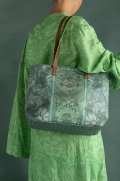 Sale Pip Studio Tasche Medium Kyoto Festival Grun