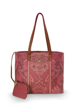 Sale Pip Studio Tasche Medium Kyoto Festival Dunkel Rosa