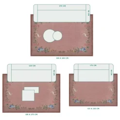 Hot Pip Studio Teppich Jolie By Pip Vintage Rosa