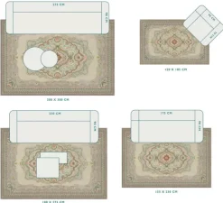 Online Pip Studio Teppich Majorelle By Pip Pastell Khaki