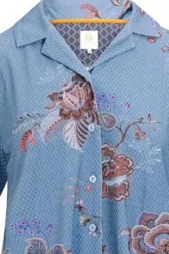 Best Pip Studio Top Kurze Armel Cece Fiore Blau