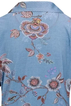 Best Pip Studio Top Kurze Armel Cece Fiore Blau