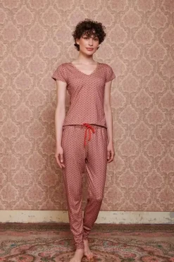 New Pip Studio Top Kurze Armel Tegola Rosa