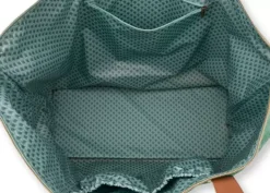 Hot Pip Studio Tragetasche Samt Quiltey Days Grun