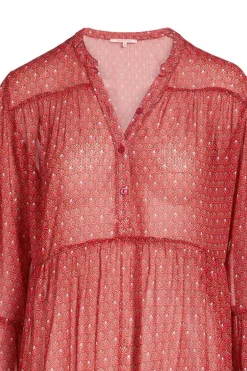 Discount Pip Studio Tunic Ajour Rosa