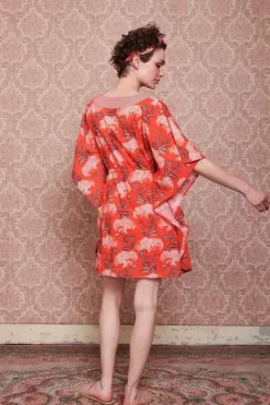 Best Pip Studio Tunic Flora Firenze Koralle Rot