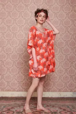 Best Pip Studio Tunic Flora Firenze Koralle Rot
