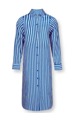 Online Pip Studio Tunic Sumo Stripe Blau