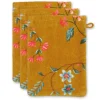 Online Pip Studio Waschlappen Set/3 Les Fleurs 16X22 Cm Gelb