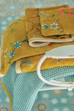 Online Pip Studio Waschlappen Set/3 Les Fleurs 16X22 Cm Gelb