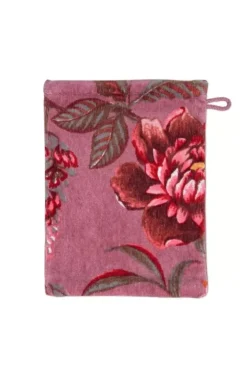 New Pip Studio Waschlappen Set/3 Secret Garden Mauve 16X22Cm Violett