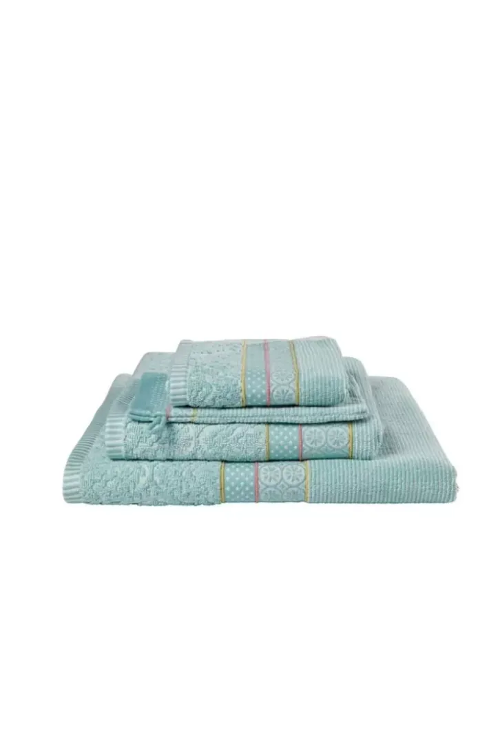 Sale Pip Studio Waschlappen Set/3 Soft Zellige 16X22 Cm Blau