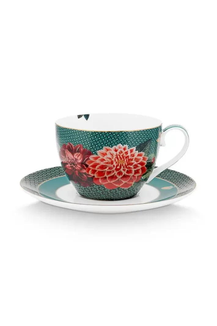 Sale Pip Studio Winter Wonderland Cappuccino Tasse & Untertasse Grun