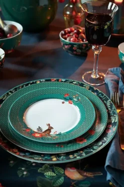 Outlet Pip Studio Winter Wonderland Frühstücksteller Grun 21 Cm