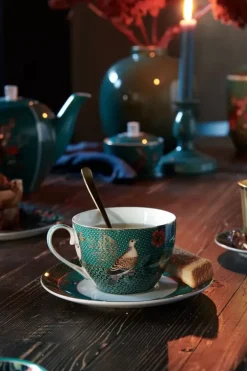 Best Pip Studio Winter Wonderland Set/2 Cappuccino Tasse & Untertasse Grun