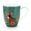 Pip Studio Winter Wonderland Tasse Gross Grun