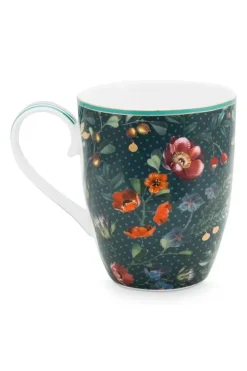 Pip Studio Winter Wonderland Tasse Gross Dunkel Blau
