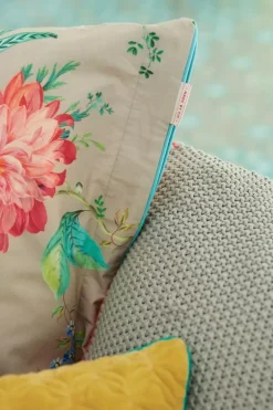 Hot Pip Studio Zierkissen Bonsoir Khaki