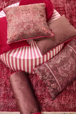 Hot Pip Studio Zierkissen Quadratisches Kyoto Festival Rosa