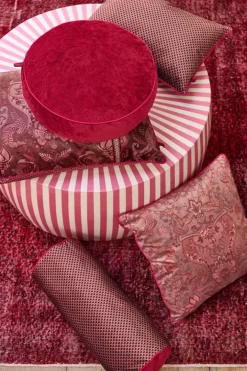 Online Pip Studio Zierkissen Rund Quiltey Days Rosa